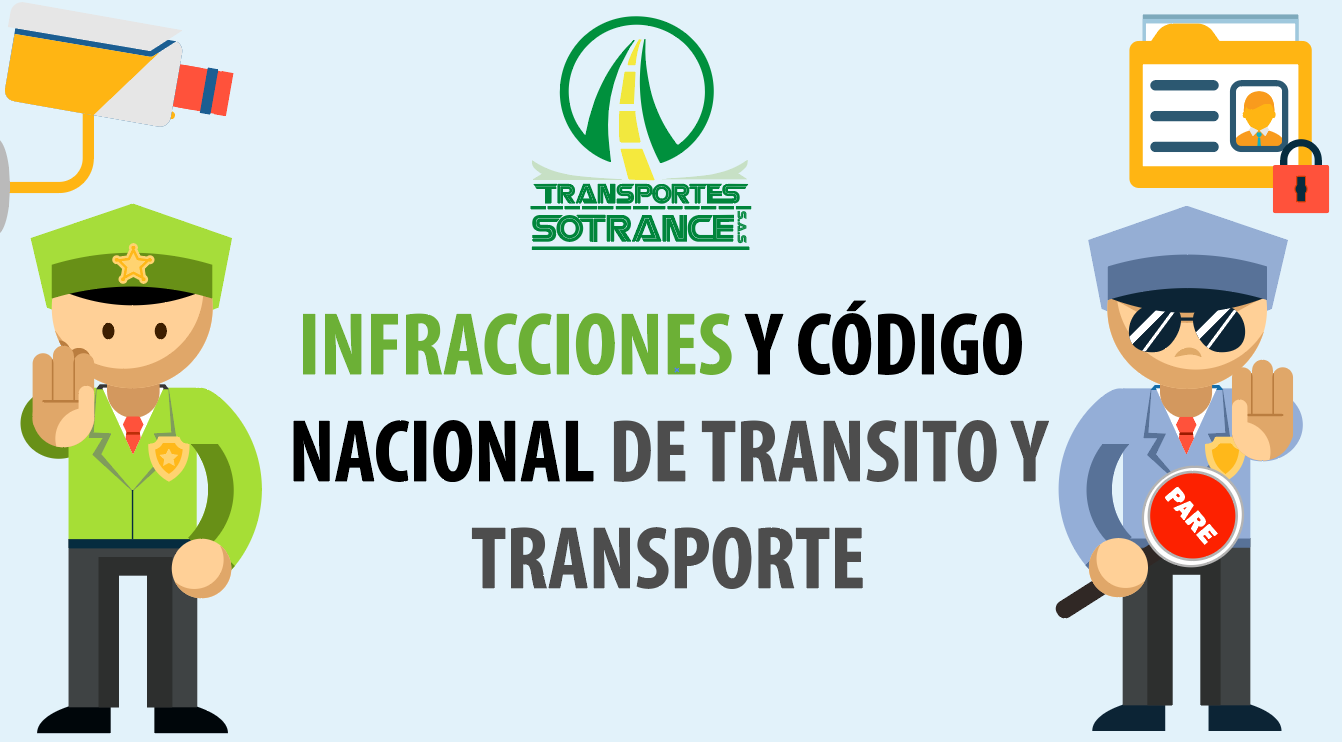 Infracciones y Código Nacional de Transito y Transporte